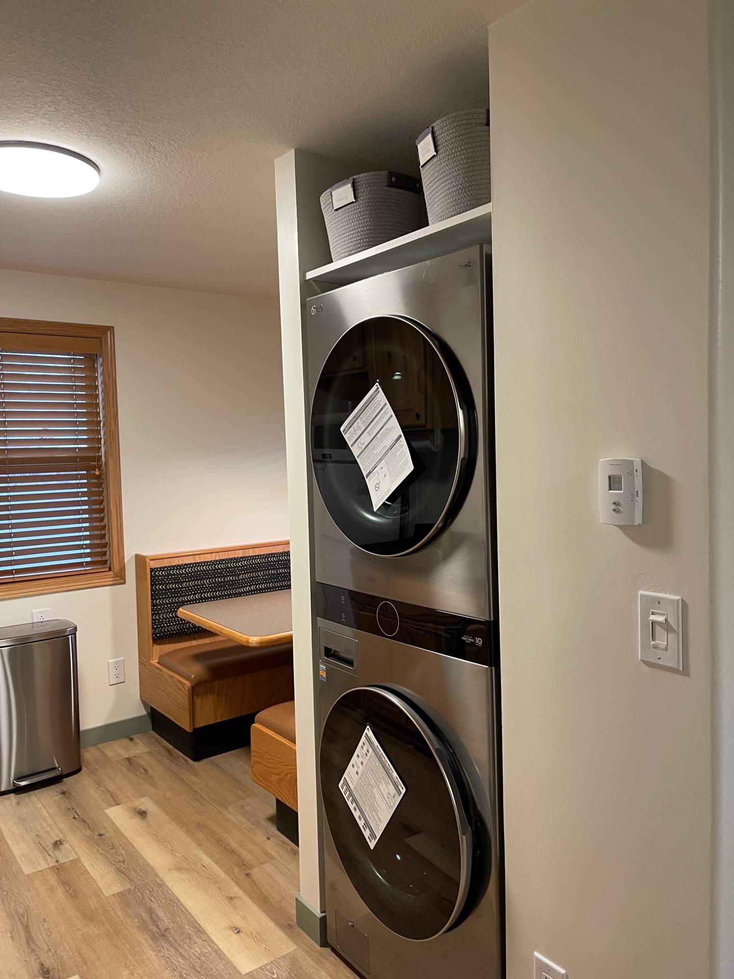 It all started with adding laundry centers to the cabins